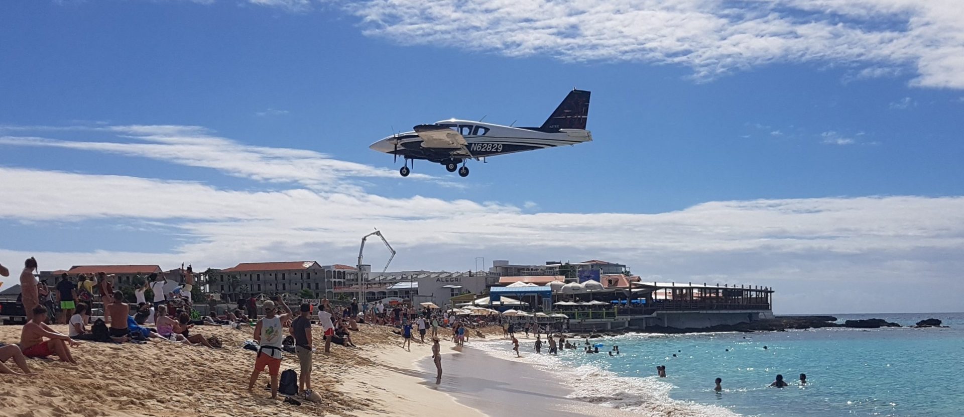 St. Maarten – onde os aviões aterram na praia
